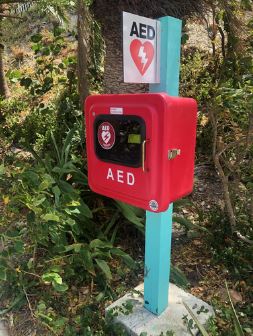 AED at Coakley Bay